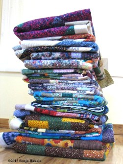 16 quilts to bind
