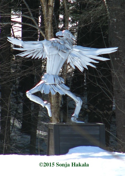 Eagle sculpture for web