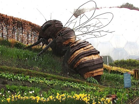 Bee sculpture-Eden Project