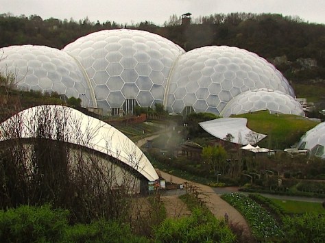 Biodomes-Eden Project