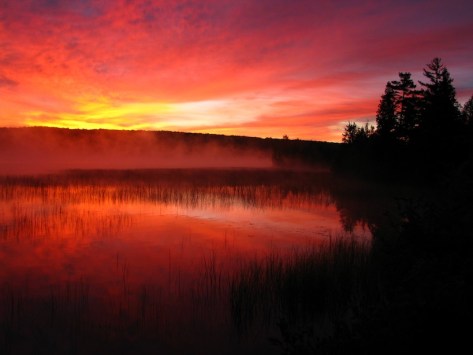 HalfMoon Lake at sunrise 2
