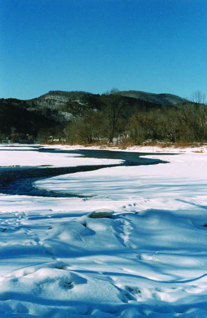 River with snow 2